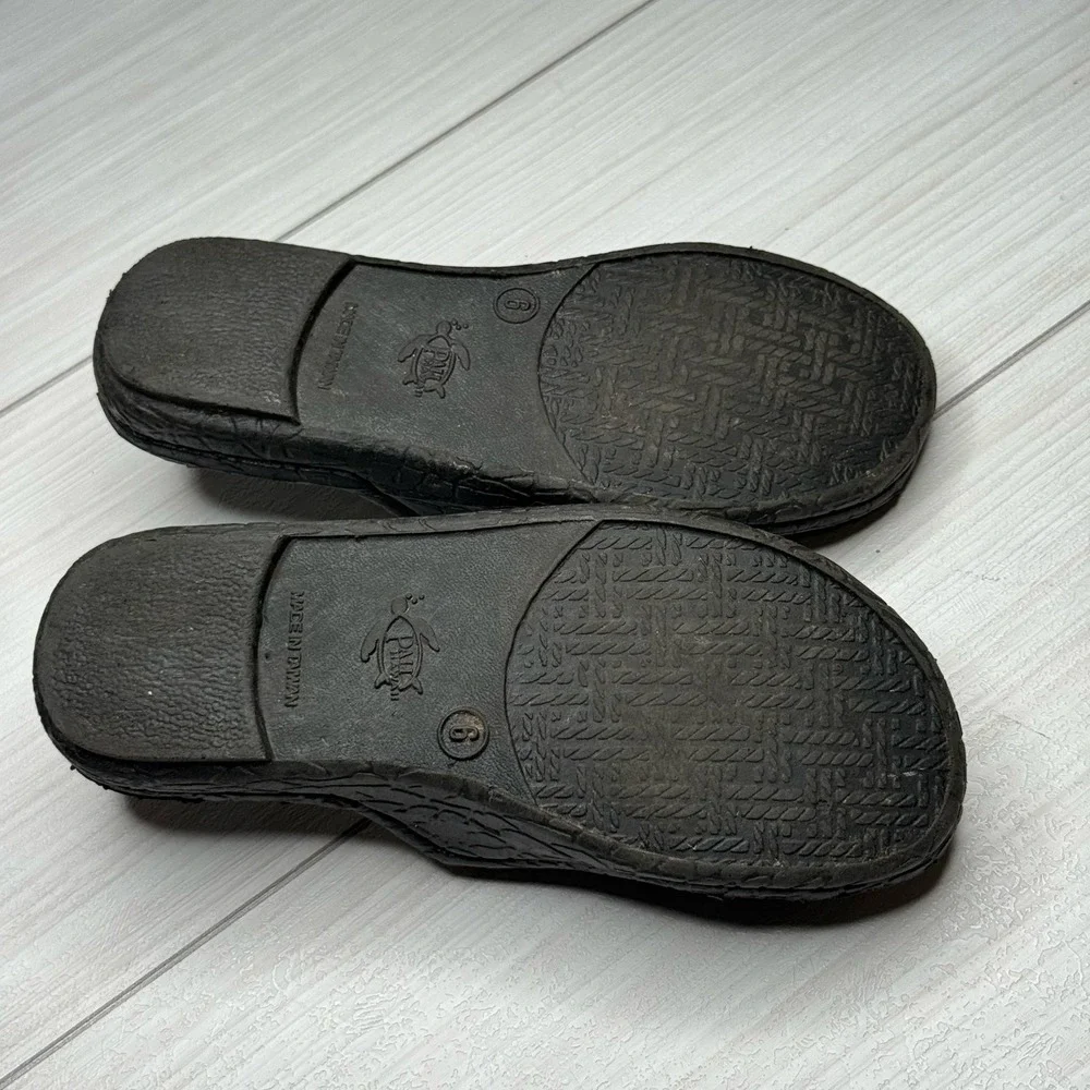 Mens Slides Sandals Double Strap Slip On Black Comfort Casual Summer Pool Shoe 6